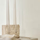 Edgy Travertine Candleholder