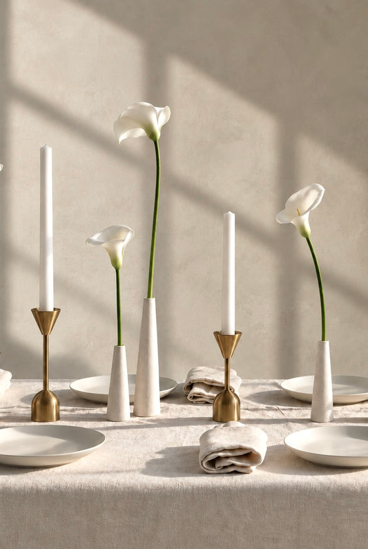 Gemini Candleholders | Set of 3