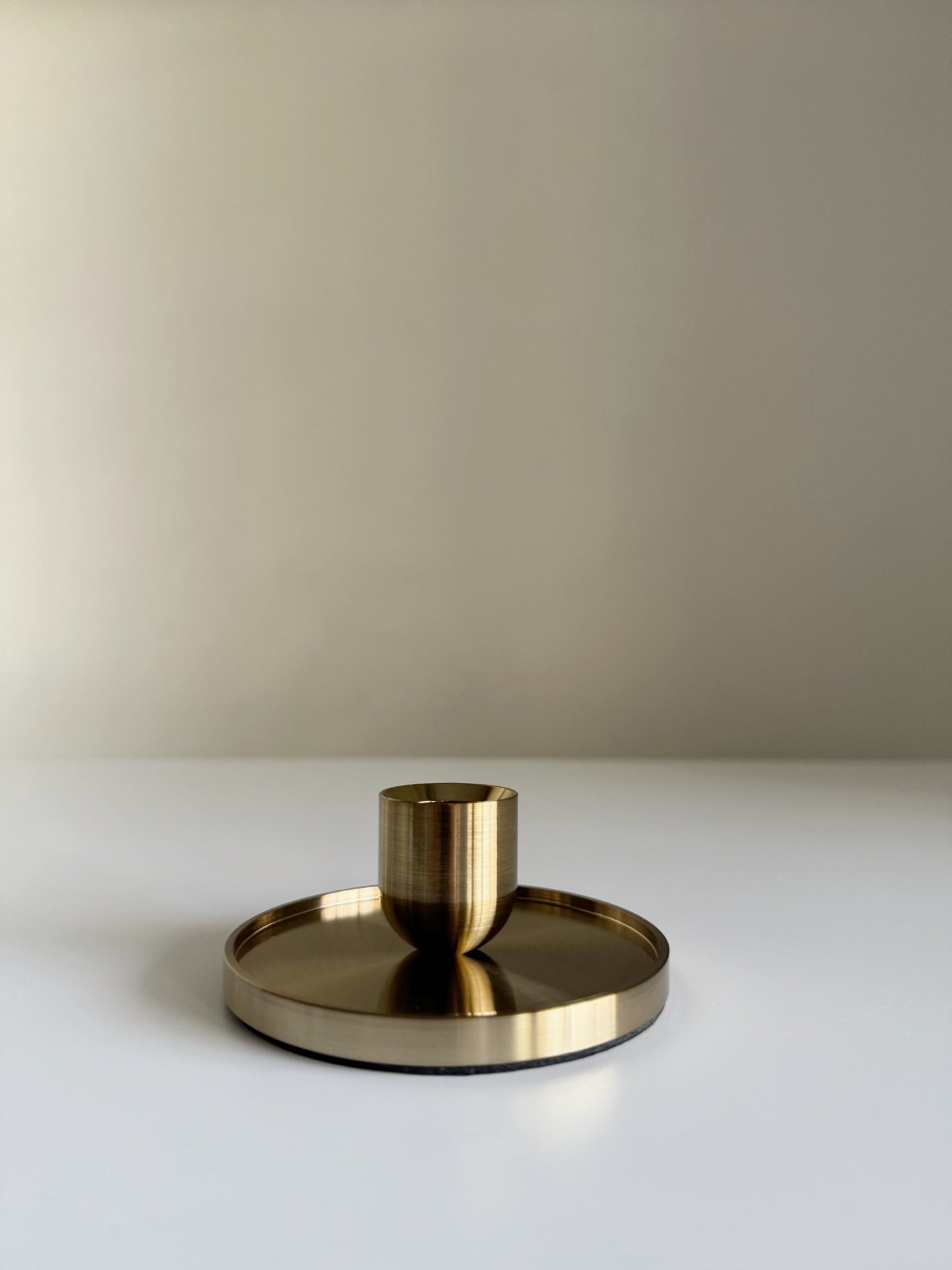 Goldie Brass Candleholders