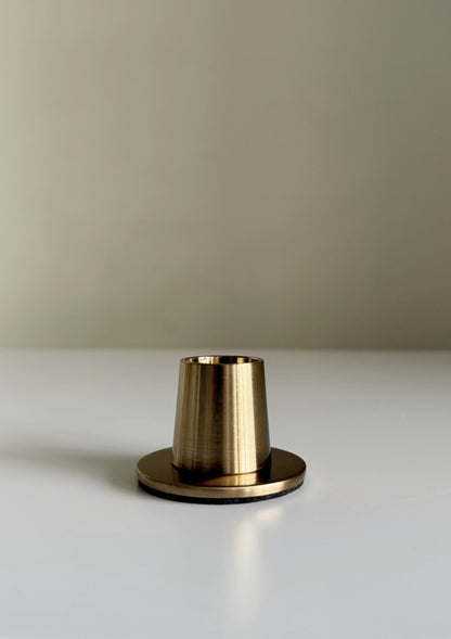 Goldie Brass Candleholders