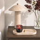 Sakura Oval Travertine Decorative Tray