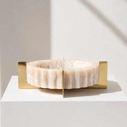 Opaline Iridescent Jewelry Dish