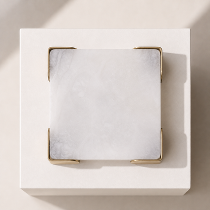 Lumière Alabaster Decorative Tray